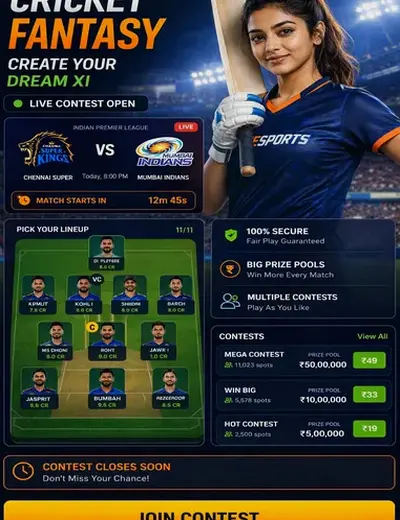Indibet (indibet download) fantasy cricket & matchday visual 3